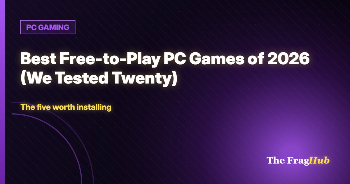 PC GAMING: Best Free-to-Play PC Games of 2026 (We Tested Twenty)