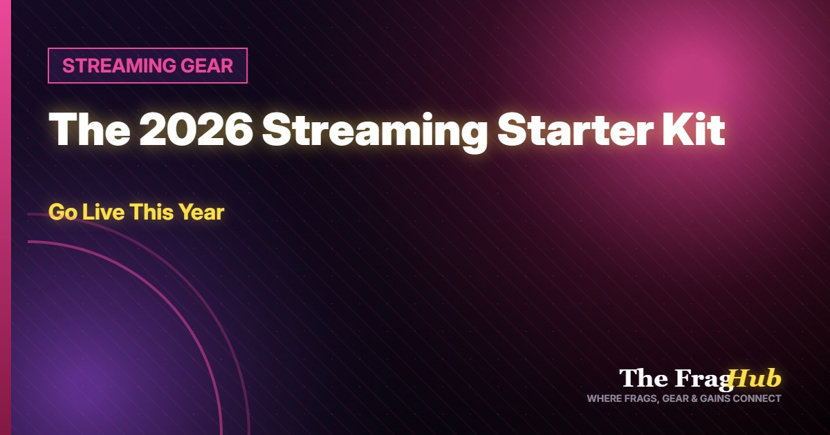The 2026 Streaming Starter Kit: What to Buy If You’re Going Live This Year